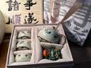 不拙敦煌文创茶具套装汝窑泡茶壶中秋节生日礼物飞天西施壶茶杯茶宠 实拍图