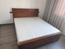 惠寻 京东自有品牌 床新中式全实木实木床1.5米单人床1.8米x2米双人床 床+乳胶棕垫 1800mm*2000mm框架结构 实拍图