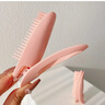 高颅顶神器女头发蓬松梳子发夹头顶发根夹子刘海定型发卡 粉色（方形） 1支 实拍图