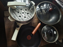 九阳（Joyoung）煎锅火红环控温聚油不粘锅煎蛋防刮耐磨通用26cm 实拍图