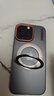 暴走【解压磁吸旋转支架】适用苹果16promax手机壳 iPhone16promax保护套 柔砂肤感透色轻薄简约硬壳灰 实拍图