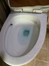 九牧（JOMOO）马桶 家用虹吸式马桶大冲力节水坐便器 防臭瞬冲 易洁抗菌马桶 行业爆款-双旋暴风冲11370-400坑 实拍图