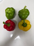 新鲜五彩灯笼椒甜椒七彩水果椒寿光蔬菜太空椒新鲜蔬菜 红黄绿三色1斤 实拍图
