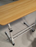 安尔雅升降电脑桌床边桌电脑桌简约书桌卧室小桌子可移动升降 80cm 实拍图