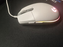 罗技（G） G102游戏鼠标有线机械RGB轻量化小手电竞宏编程吃鸡英雄联盟 102白色二代+鼠标垫 实拍图
