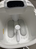 飞利浦（PHILIPS）泡脚桶躺泡免洗电动按摩足浴盆UV杀菌小白桶智能恒温加热软胶泡脚盆3222F 新年礼物实用生日礼物 实拍图