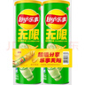 乐事（Lay's）无限薯片 翡翠黄瓜味 104克*2罐 208克 休闲零食 膨化食品 实拍图
