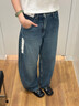 优衣库女装男装宽松廓形牛仔裤/弯刀镰刀裤子479000 482280 479000/69藏青色 27 /160/68A 实拍图