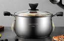 美厨（MAXCOOK）汤锅 316L不锈钢汤锅汤煲24CM 加厚复合底 MCT5978 实拍图