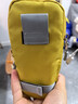 艾王（AIONE）新款户外肩带挂包手机包登山双肩背包配件外挂轻便小巧防泼水 天澄黄 5288 1L 实拍图
