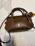 古良吉吉棒球波士顿包小号包包女手提包鸳鸯棕复古斜挎包38妇女节礼物 鸳鸯棕 现货 无规格 实拍图