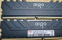 爱国者（aigo）16GB(8GBX2)套装 DDR4 3200 台式机内存条马甲条 双通道内存存储条 承影黑色C16  Deepseek硬件 实拍图