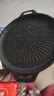 麦饭石烤肉盘家用不粘锅铁板烧韩式烤肉锅电磁炉卡式炉户外烤盘 太阳花烤盘 28cm 实拍图