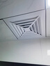 集成吊顶300x300换气扇600x600石膏矿棉板排风强力静音吸顶排气扇 30*30铝扣板 集成铝面板60W 实拍图
