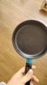 【亏本清仓】韩式麦饭石色不粘锅平底锅铁锅电磁炉不带盖 黑色小煎锅 16cm 实拍图