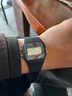 卡西欧（CASIO）时尚潮流复古小方表液晶显示防水运动学生石英手表 男女同款 F-91W-1 实拍图