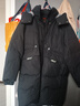 雅鹿羽绒服女中长款2025冬季加厚抗寒保暖新时尚款情侣款连帽外套女 实拍图