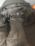 优衣库男装女装无缝羽绒连帽外套夹克羽绒服478279 09 黑色 3XL 实拍图