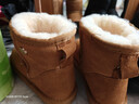 意尔康女靴雪地靴女冬季厚底加绒加厚保暖棉鞋百搭中筒短靴妈妈棉靴子 土黄色 加绒 【靴筒羊毛内里】 36 实拍图
