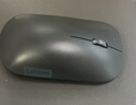 联想（Lenovo）无线蓝牙鼠标充电鼠标轻音鼠标 Air Handle轻音双模鼠标 便携办公鼠标 风暴灰 实拍图