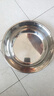 【不锈钢】和面盆厨房烘焙家用火锅盆洗菜打蛋汤锅盆醒面盆料理盆 32cm【热卖款】不锈钢 和面盆 实拍图