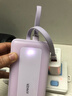 ANKER安克【新3C认证，年会送礼】30W/45W快充自带双线充电宝20000mAh大容量移动电源苹果1716新年出行 【紫-自带C+L双线】30W快充|20000毫安时 实拍图