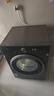 小天鹅滚筒洗衣机全自动洗烘一体10公斤家用水魔方大容量纯平自由嵌1.28洗净比除菌变频屑除毛TD10V628T 实拍图