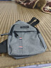 男士胸包户外运动小挎包休闲时尚牛津布单肩斜挎包男包胸前小背包 灰色BJ506-1 实拍图