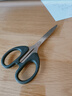 家用办公用床帘小型便携式剪子手工床帘快递剪钓鱼剪刀床帘 电镀剪刀黑色中号 13.5cm*6.5cm1把 实拍图
