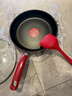 特福（Tefal）平底锅家用牛排不粘煎锅少油烟有钛煎饼锅电磁炉燃气灶通用28cm 实拍图