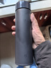米家旋盖杯 保温杯 316不锈钢真空水杯 便携大容量咖啡杯 500ml藏蓝色 实拍图