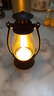 【露营灯】创意复古手提小夜灯网红迷你氛围小马灯桌面摆拍油灯 复古手提小夜灯【黑色1个】 实拍图