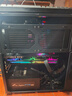 爱国者（aigo）御风N20黑色 台式机电脑主机箱  ATX主板/木艺风道机箱/栅格式网孔散热面板 实拍图