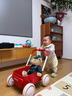 kidpop宝宝学步车可调速婴儿多功能手推车防侧翻助步车周岁礼物 活力红 实拍图