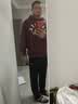 卡帕（Kappa）男裤背靠背针织运动裤男新款男款休闲卫裤男士裤子KPGGAAK01D 【修身/运动/轻盈】暗夜蓝黑-906 春夏款 XL 尺码偏小（推荐尺码180/88A） 实拍图