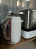 膳魔师烧水壶1.7L大容量 伦敦早餐复古系列 电热水壶家用 304不锈钢 底座加热 自动断电 馥芮白  实拍图