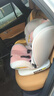 Heekin德国 儿童安全座椅汽车用0-4-12岁婴儿宝宝360度旋转ISOFIX硬接口 时尚粉(ISOFIX+360度旋转) 实拍图