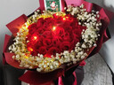 幽客玉品鲜花速递红玫瑰花束表白送女友老婆生日礼物全国同城配送 33朵红玫瑰花束—女王款 实拍图