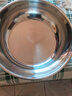 【不锈钢】和面盆厨房烘焙家用火锅盆洗菜打蛋汤锅盆醒面盆料理盆 32cm【热卖款】不锈钢 和面盆 实拍图