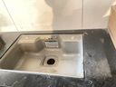 箭牌（ARROW）【政府补贴】水槽大单槽聚宝盆日式大口径大单槽 304不锈钢洗菜盆 【加厚3MM】70*48枪灰龙头 实拍图