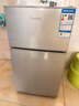 荣事达（Royalstar）小冰箱小型家用出租房双门一级能效宿舍冷藏冷冻两用节能电冰箱 42A126【一级能效】【三天不到1度电】银 实拍图