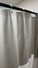 韩娜（Hanna）浴帘布浴室隔断帘洗澡帘免打孔套装卫生间窗帘门帘淋浴防水防霉 新款吊灯（保暖防水-防霉不透） 单帘180宽*200高+挂环（不含杆） 实拍图