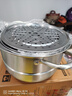 康巴赫304不锈钢三层蒸锅蒸笼复底大汤蒸锅多功能锅具28cm燃气灶通用 实拍图