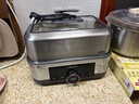 东菱（Donlim）电蒸锅炖蒸一体多功能蒸汽锅双层不锈钢 家用3-4人大容量陶瓷汽锅鸡高温速蒸预约保温蒸箱DL-1005 实拍图