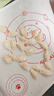 双枪（Suncha）硅胶揉面垫食品级擀面垫70*50 和面板烘焙案板超大升级加厚4件套 实拍图