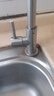 京东京造304不锈钢厨房水龙头单冷健康净铅洗菜盆水槽水龙头360°旋转 实拍图