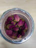 杞里香 玫瑰花茶50g/瓶 平阴重瓣玫瑰花茶大朵泡水养生茶礼品 实拍图