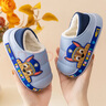 汪汪队立大功（PAW PATROL）汪汪队儿童棉鞋男童女童秋冬季防水防滑棉拖鞋宝宝毛毛拖鞋可外穿 3662棉鞋阿奇蓝色 28 /29#内长17cm #适合脚长16cm 实拍图