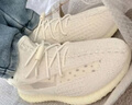 阿迪达斯Yeezy350雪媚娘秋冬童鞋椰子休闲鞋ID4815 32码 实拍图