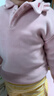 嘟嘟家【7A抑菌】儿童打底衫半高领秋装男童上衣德绒秋款女童长袖T恤潮 杏色 120 实拍图